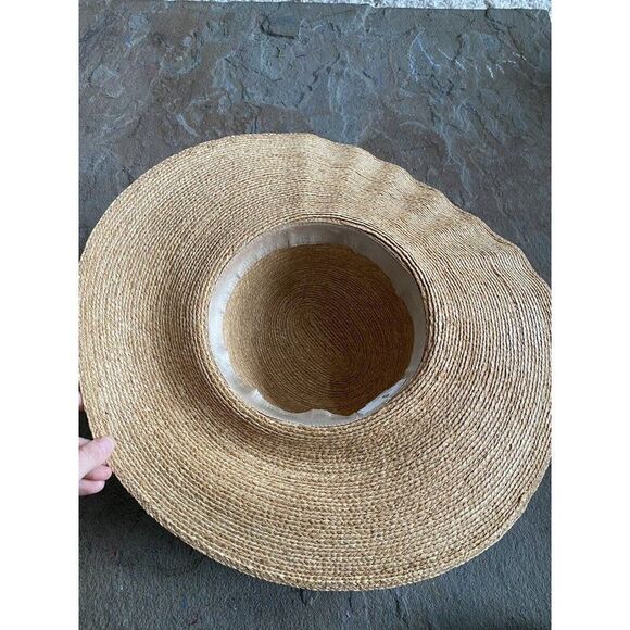 Helen Kaminski Hat Australia Straw Floppy Raffia Sun Garden Beach One Size - Picture 5 of 16